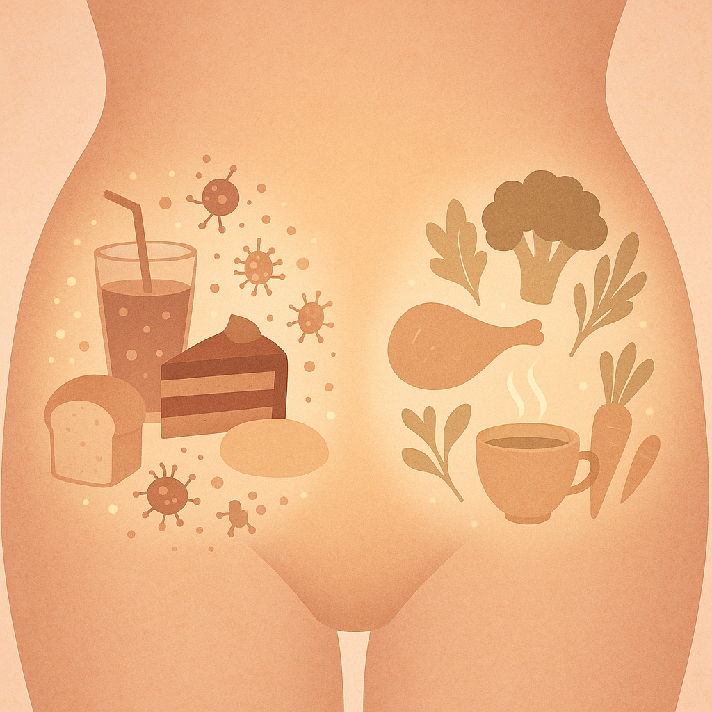 Por qué bajar el azúcar y las harinas refinadas transforma tu salud íntima y hormonal