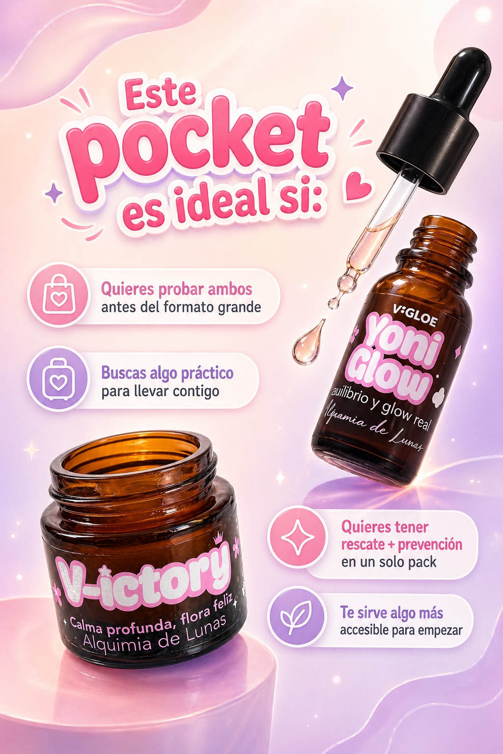 Glow & Victory Pocket 👑